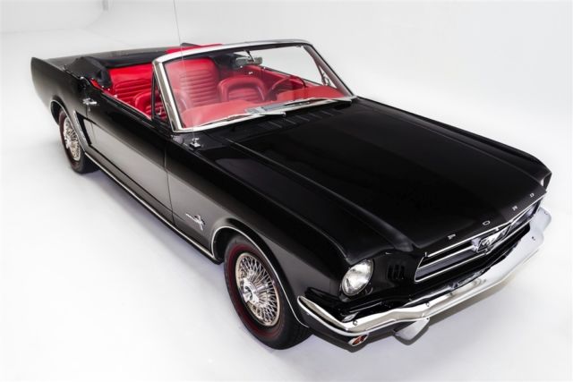1965 Ford Mustang Black Convertible 289 Auto - photo 6