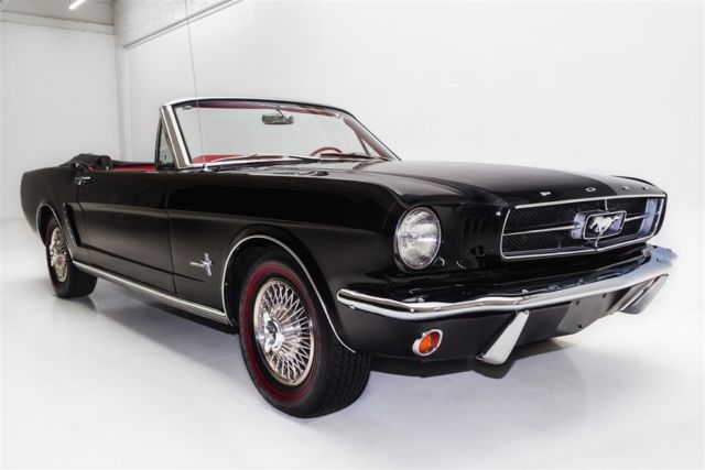 1965 Ford Mustang Black Convertible 289 Auto (WINTER CLEARANCE SALE Automatic 1965 Ford Mustang Black Convertible 289 Auto (WINTER CLEARANCE SALE