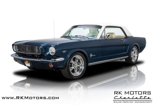 1965 Ford Mustang Caspian Blue Hardtop 302 V8 4 Speed Automatic 1965 Ford Mustang --