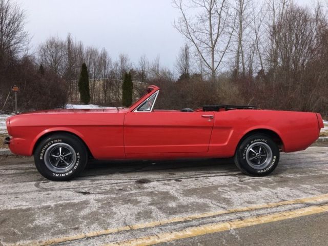 1965 FORD MUSTANG CONVERT A CODE 289 AUTUMATIC 1 OWNER. GROUND UP RESTORATION 1965 Ford Mustang A CODE