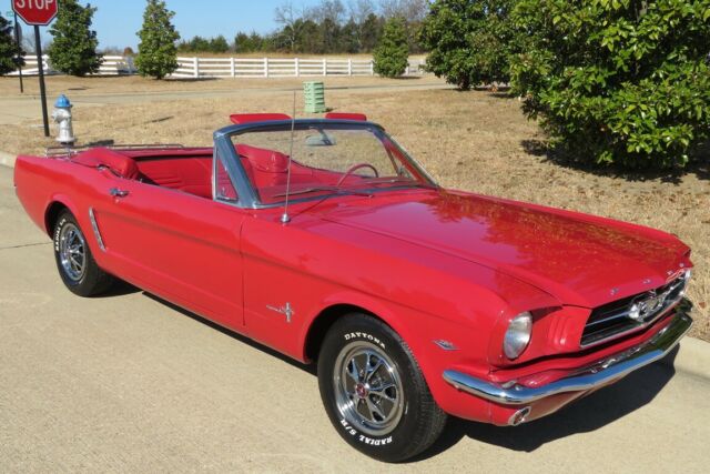 1965 Ford Mustang Convertible 289 Automatic 1965 Ford Mustang Convertible