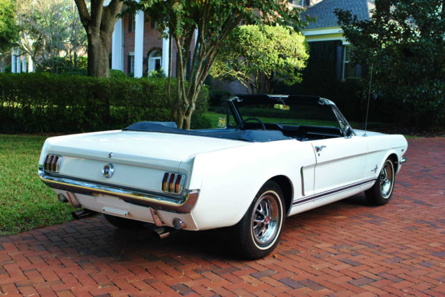 1965 Ford Mustang Convertible 289 V8 Auto Power Steering, Brakes A/C - photo 3