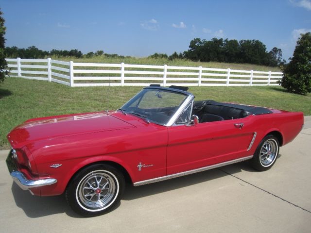 1965 Ford Mustang Convertible 289 V8 Auto w/ Power Brakes & Powersteering 1965 Ford Mustang Convertible