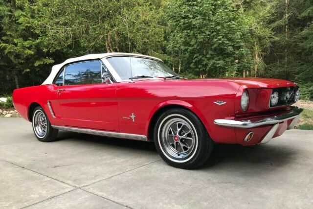 1965 FORD MUSTANG CONVERTIBLE A CODE 1966 Ford Mustang CONVERTIBLE 289 A CODE