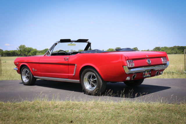 1965 Ford Mustang Convertible A Code 289 4bbl auto magnums - photo 4