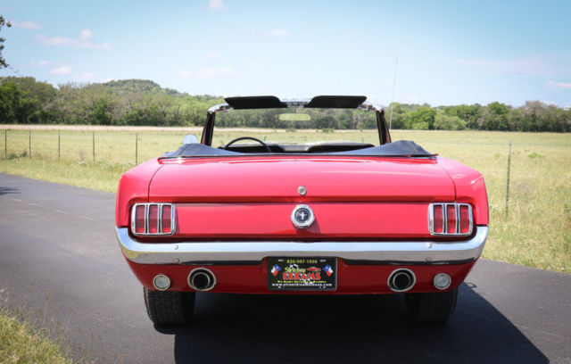 1965 Ford Mustang Convertible A Code 289 4bbl auto magnums - photo 5