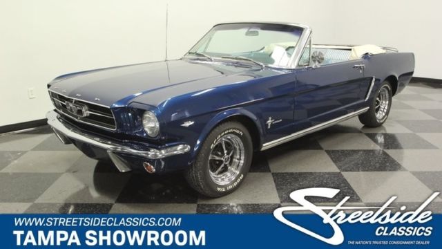 1965 Ford Mustang Convertible Convertible 289 V8 3 Speed Automatic Classic Vinta 1965 Ford Mustang Convertible