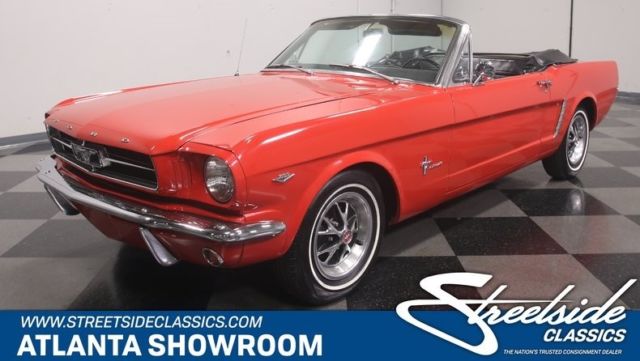 1965 Ford Mustang Convertible Convertible 289 V8 Automatic Classic Vintage Colle 1965 Ford Mustang Convertible