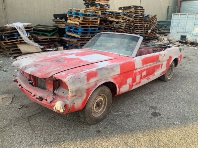 1965 Ford Mustang Convertible Project Clean Title New Metal Body No Reserve 1965 Ford Mustang