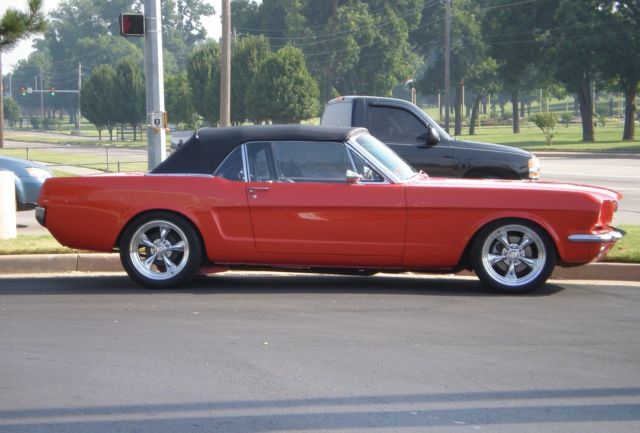 1965 Ford Mustang Convertible Resto-Mod 5.0 EFI 5 Speed 1965 Ford Mustang Base Convertible 2-Door