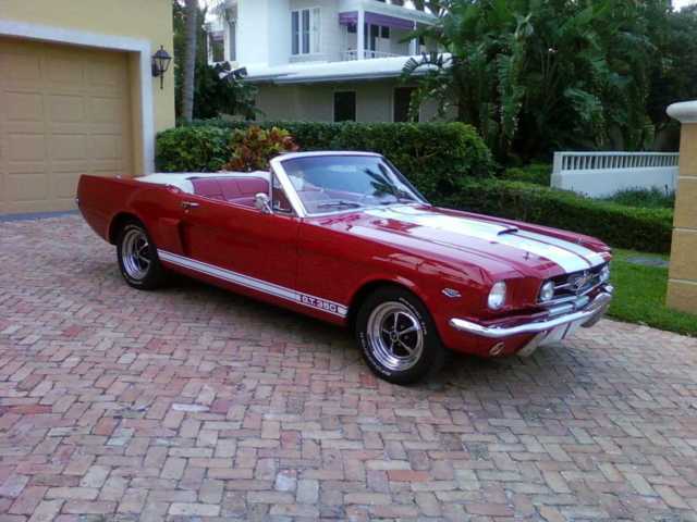 1965 Ford Mustang Convertible Shelby GT-350 Re-Creation 1965 Ford Mustang GT-350