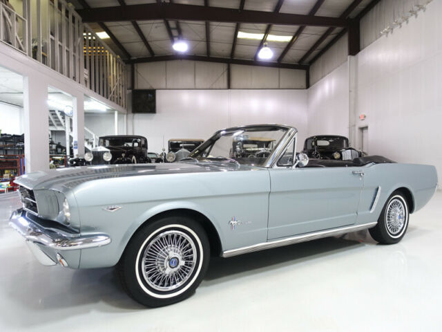 1965 Ford Mustang Convertible | Silver Smoke Gray Metallic 1965 Ford Mustang Convertible