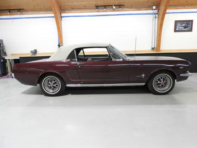1965 Ford Mustang Convertible, V8, Survivor, Barn Find, Manual Trans, Pony int 1965 Ford Mustang Convertible