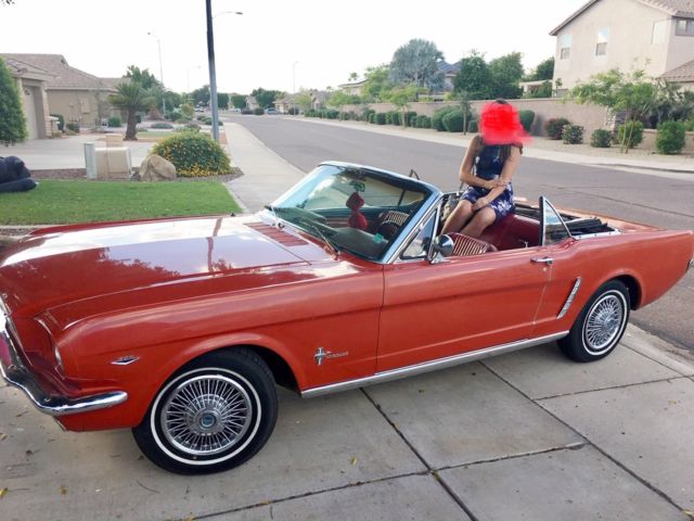1965 Ford Mustang Convertible w/Pony Interior! Beautiful classic! NO RESERVE!!!! 1965 Ford Mustang 289 Pony Interior