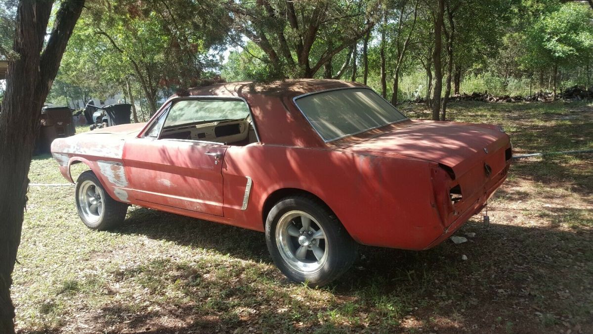 1965 Ford Mustang Coupe 289 V8 AC Auto Pony Int Texas car WHEELS NOT INCLUDED 65 1965 Ford Mustang Pony Interior