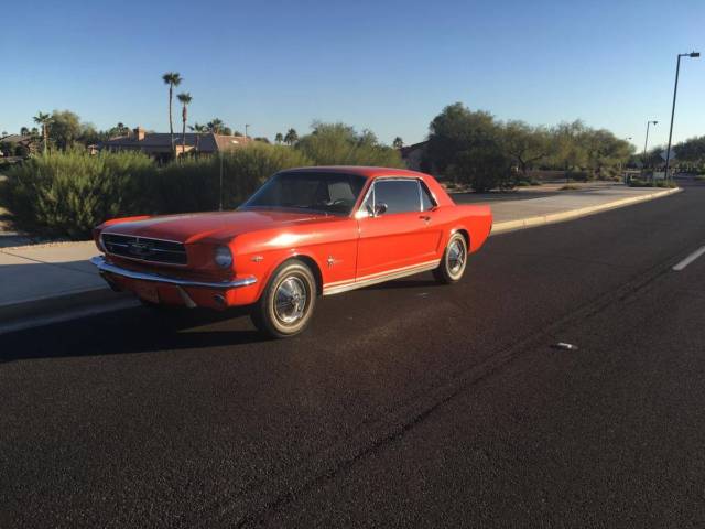 1965 Ford Mustang Coupe A-code 289-4v factory a/c dry 90k mile arizona beauty! 1965 Ford Mustang standard