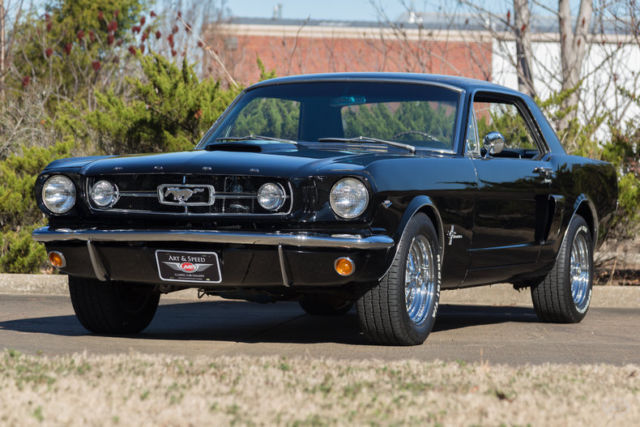 1965 Ford Mustang Coupe - Classic Black Beauty Pony Car 1965 Ford Mustang