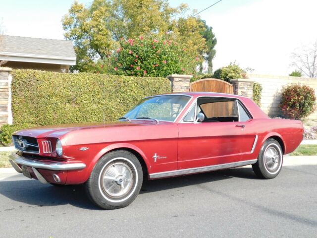 1965 FORD MUSTANG COUPE. EARLY 1965 "C" CODE V/8...CALIFORNIA CAR 1965 Ford Mustang 2 DOOR COUPE