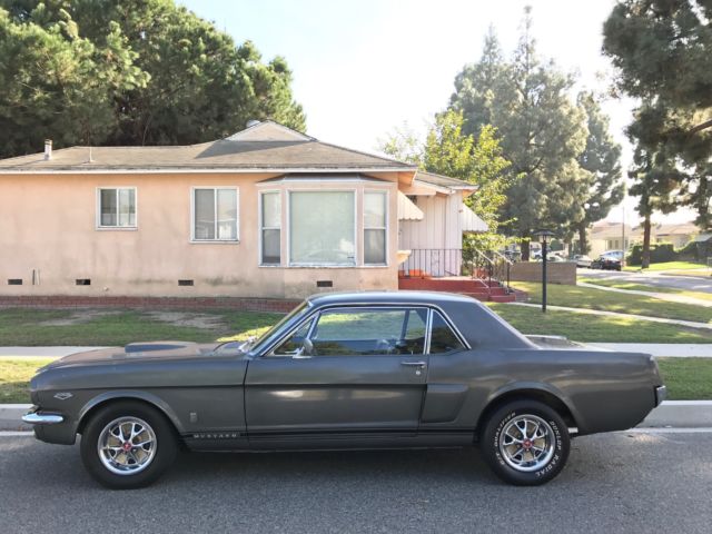 1965 Ford Mustang Coupe GT A Code 289ci W/ Original CA Black Plates @ No Reserve 1965 Ford Mustang Coupe