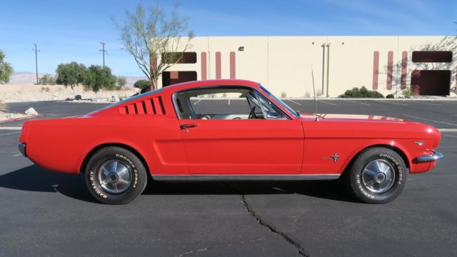 1965 FORD MUSTANG FASTBACK 2+2 A CODE 289 CALIFORNIA CAR! DISC BRAKE 1965 Ford Mustang FASTBACK 2+2 A CODE 289 CALIFORNIA CAR! DISC BRAKE