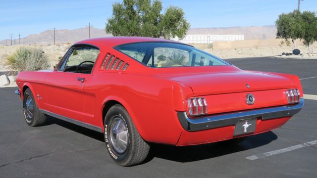 1965 Ford Mustang FASTBACK 2+2 A CODE 289 CALIFORNIA CAR! DISC BRAKE - photo 7