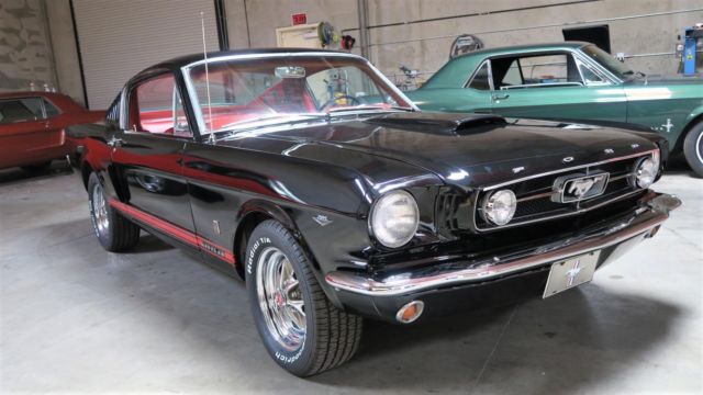 1965 Ford Mustang Fastback 2+2 C code 289 v8 CA Pony! P/S! DISC! - photo 6