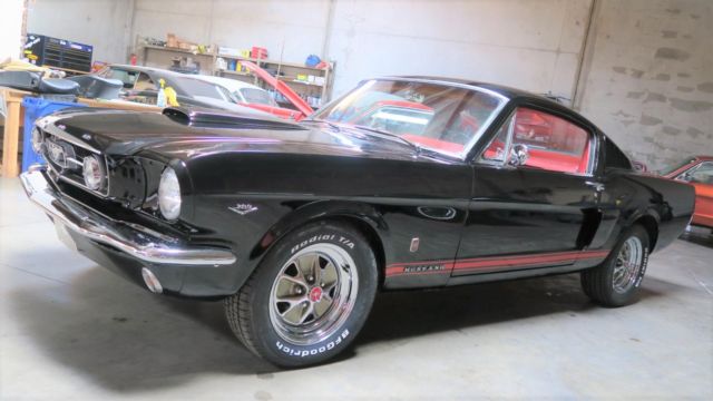 1965 Ford Mustang Fastback 2+2 C code 289 v8 CA Pony! P/S! DISC! - photo 7