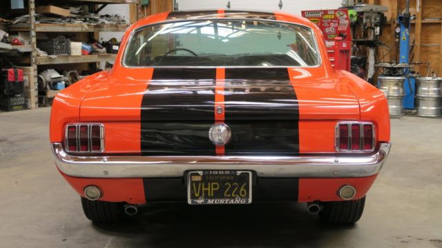 1965 Ford Mustang Fastback 2+2 (C) code V8 289 Rare! Poppy Red!!! - photo 7