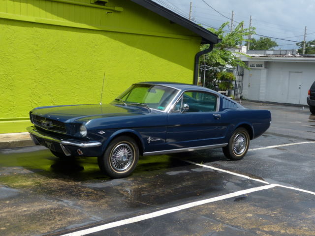 1965 Ford Mustang Fastback 2+2 Orignal 289 CI with 54,400 miles Factory Air Auto 1965 Ford Mustang 2+2