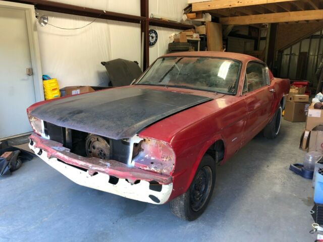 1965 Ford Mustang Fastback 289 4spd rare color silver 1965 Ford Mustang