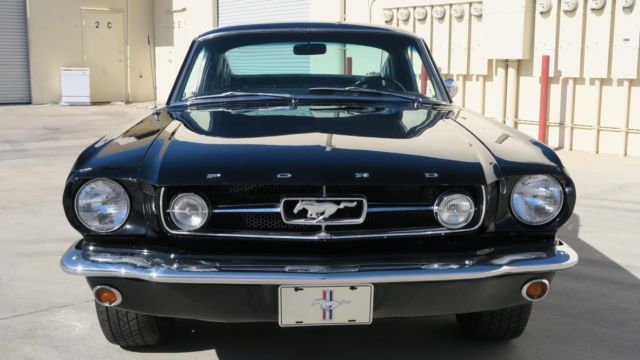 1965 Ford Mustang FASTBACK 289 C CODE! P/S! RAVEN BLACK! GT WHEELS! - photo 9