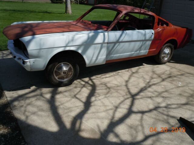 1965 Ford Mustang Fastback C-code, V8, Auto.,Solid, Rustfree, Complete Project 1965 Ford Mustang