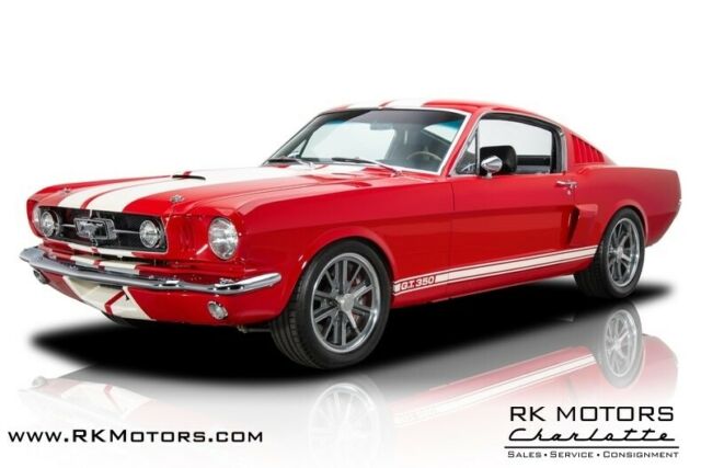 1965 Ford Mustang Fastback Red Fastback 5.0 Liter Coyote V8 5 Speed Manual 1965 Ford Mustang Fastback