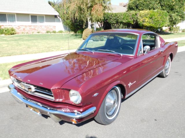 1965 FORD MUSTANG FASTBACK. SUPER NICE ORIGINAL CAR 1965 Ford Mustang CLASSIC FASTBACK