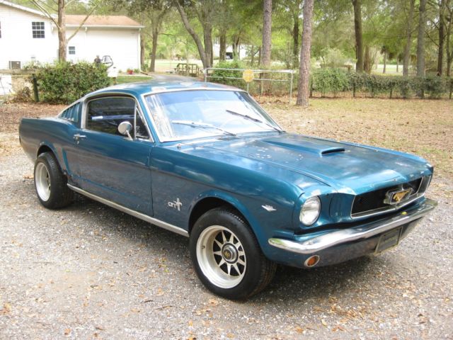 1965 Ford Mustang Fastback V8 289 Garage Barn Find Project NO RESERVE 1965 Ford Mustang