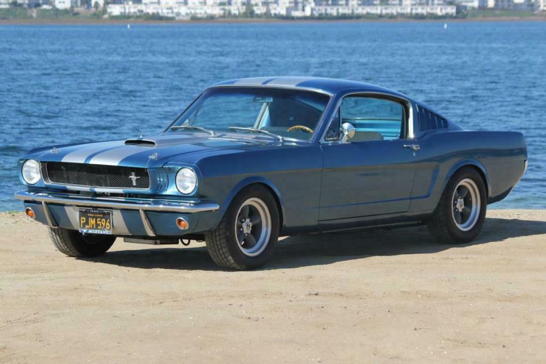1965 Ford Mustang GT 350 trim 8,052 Miles Blue 5.0 Automatic 1965 Ford Mustang GT 350 trim
