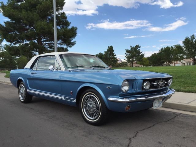 1965 Ford Mustang GT 60,000 Original Miles All Numbers Matching 1965 Ford Mustang GT