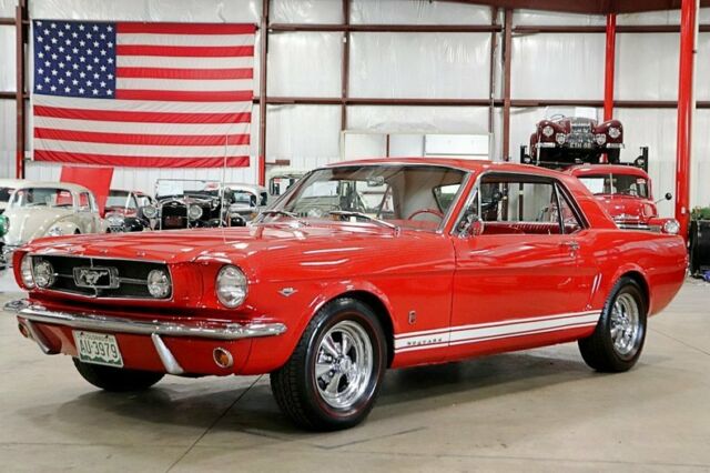 1965 Ford Mustang GT 77906 Miles Red and White Coupe 289ci V8 4-Speed Manual 1965 Ford Mustang --