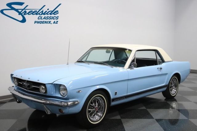 1965 Ford Mustang GT 79474 Miles Arcadian Blue Coupe 289 V8 Automatic 1965 Ford Mustang GT