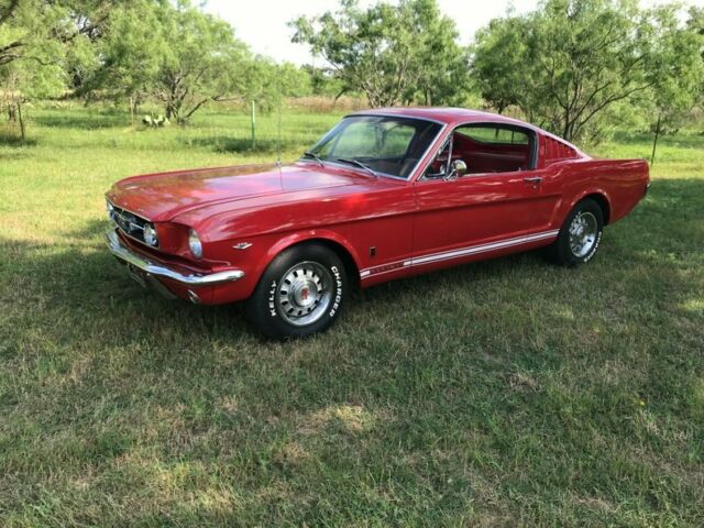 1965 Ford Mustang GT Fastback A code 4 speed 74105 Miles Rangoon Red Fastback 28 1965 Ford Mustang GT Fastback A code 4 speed
