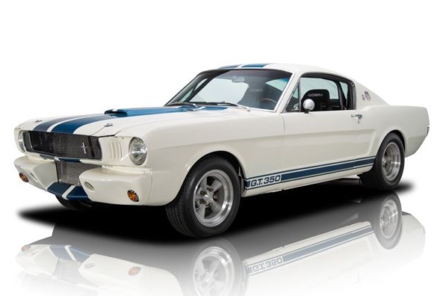 1965 Ford Mustang GT350 Wimbledon White Fastback 347 V8 5 Speed Manual 1965 Ford Mustang GT350