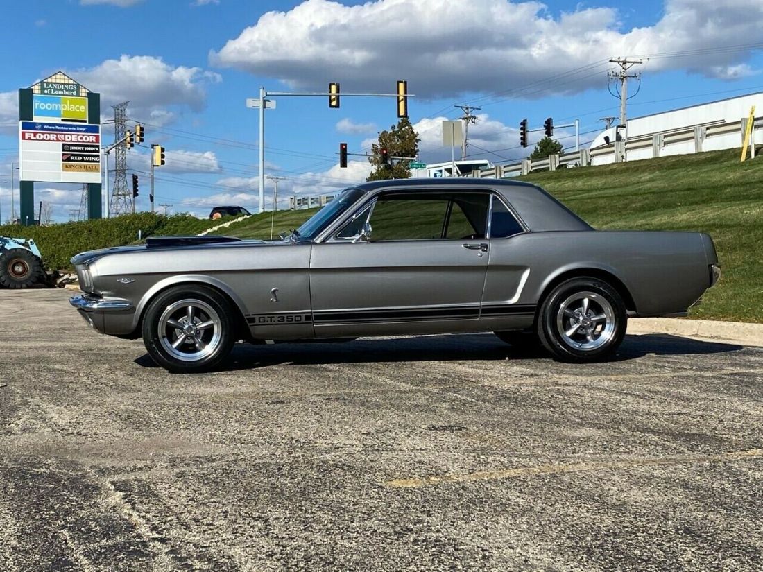 1965 Ford Mustang GT350 THEME COLD AC 289 AUTO PEPPER GRAY - photo 6