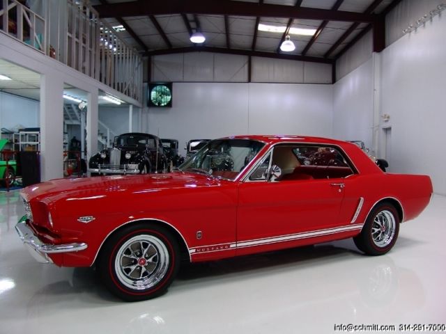 1965 Ford Mustang K-Code GT Hardtop, 289CI 271 HP Engine! A collector's dream! 1965 Ford Mustang K-Code GT Hardtop, Fully documented restoration!