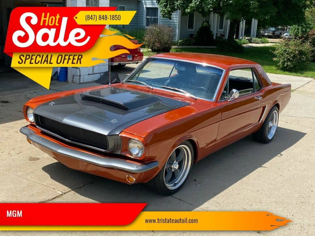 1965 Ford Mustang NEW PAINT ATOMIC ORANGE 289 AUTO 1965 Ford Mustang NEW PAINT ATOMIC ORANGE 289 AUTO