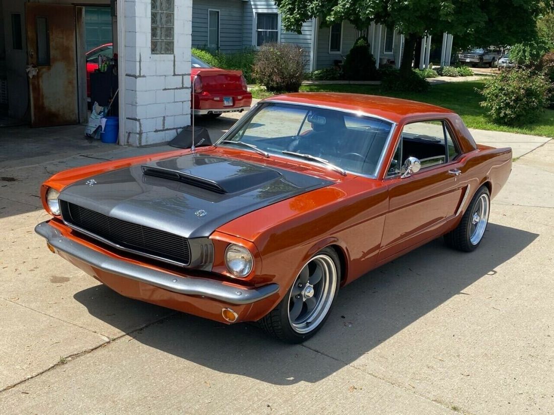 1965 Ford Mustang NEW PAINT ATOMIC ORANGE 289 AUTO - photo 2