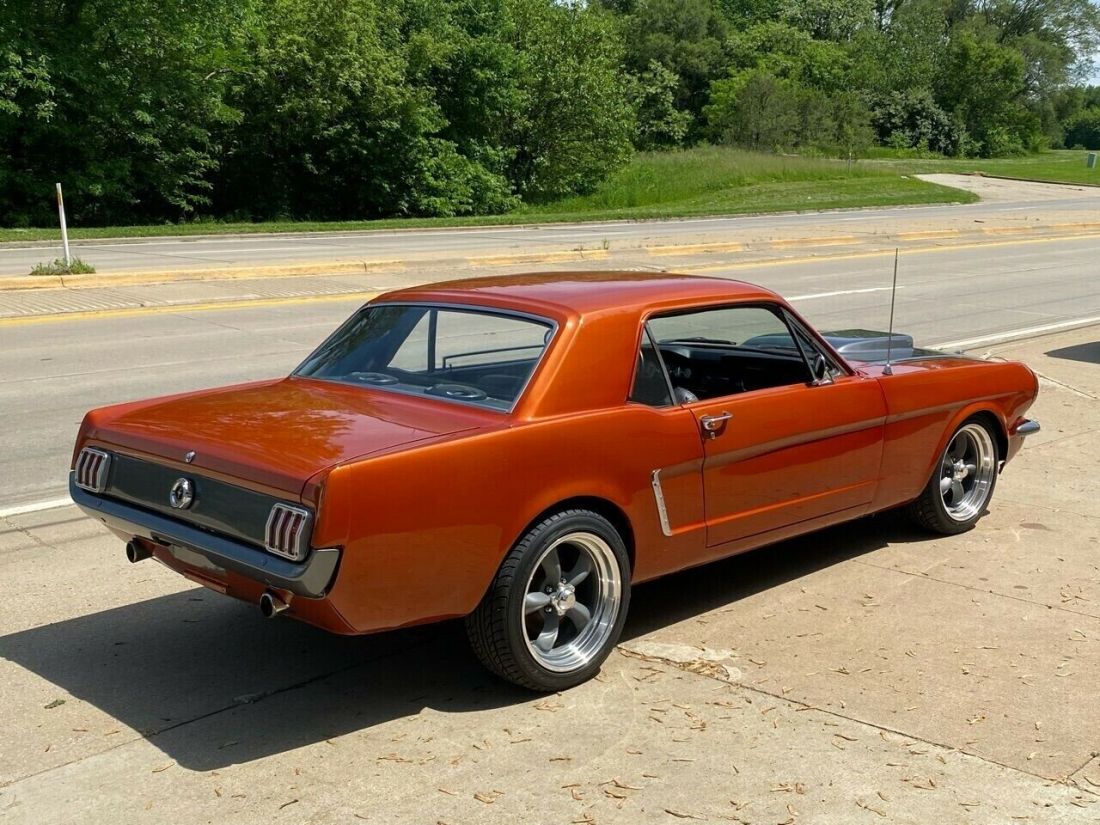 1965 Ford Mustang NEW PAINT ATOMIC ORANGE 289 AUTO - photo 6