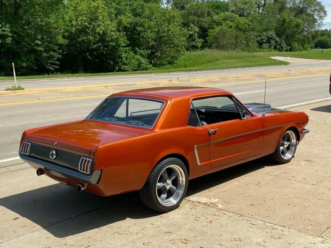 1965 Ford Mustang NEW PAINT ATOMIC ORANGE 289 AUTO - photo 9