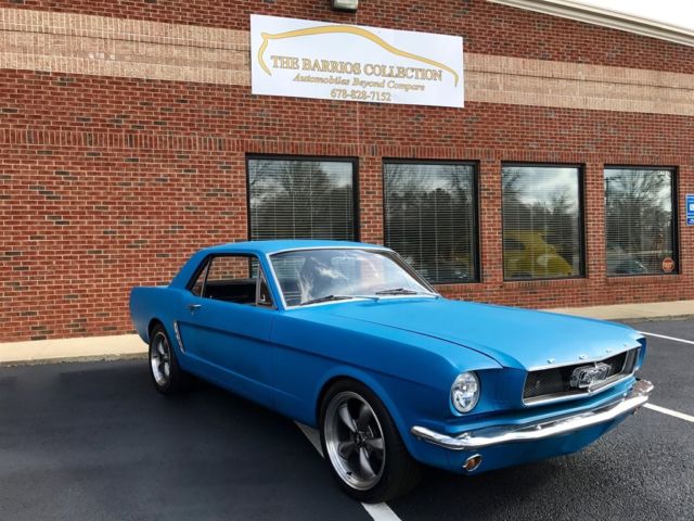 1965 Ford Mustang Notch Back Blue,Light Coupe 8 Manual 1965 Ford Mustang Notch Back