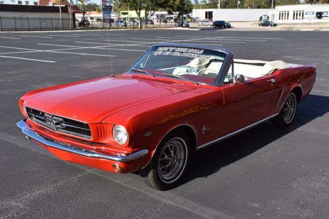 1965 Ford Mustang Rare! D-Code PS PB Factory A/C Power Top Cruise-O- - photo 5