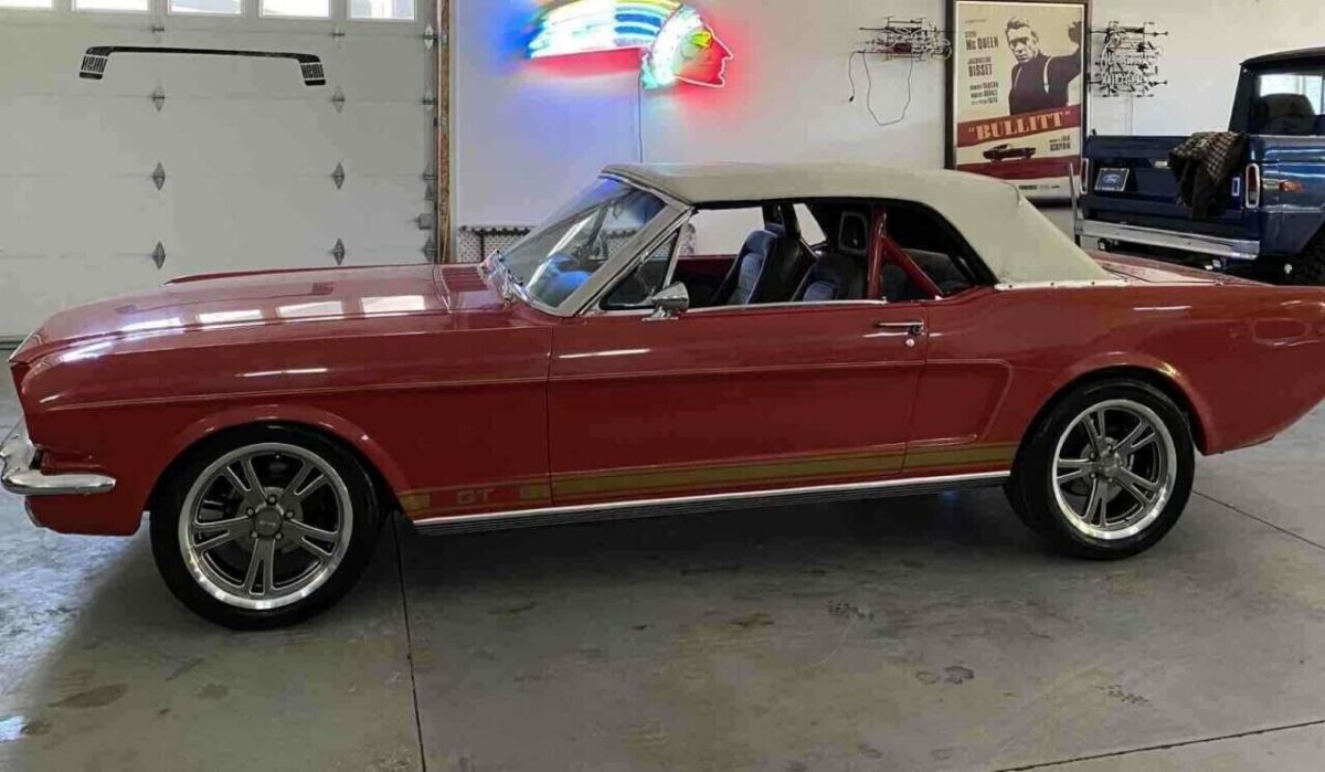 1965 Ford Mustang REAL D CODE RESTORED RESTOMOD CONVERTIBLE PONY - photo 7